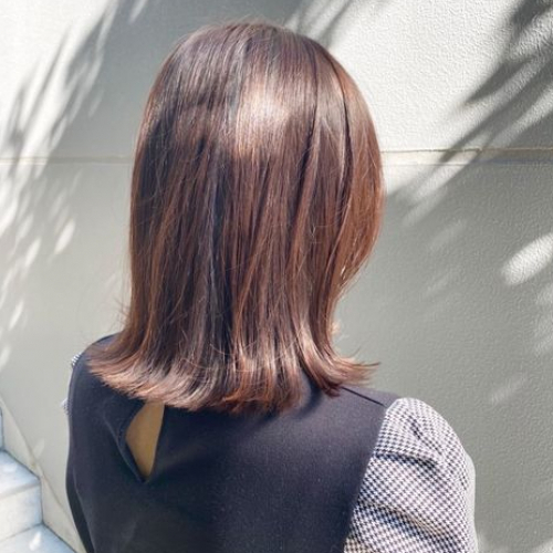 【透明感☆抜群】似合わせカット+光色イルミナカラー(白髪染めok)+3ステップ艶トリートメント