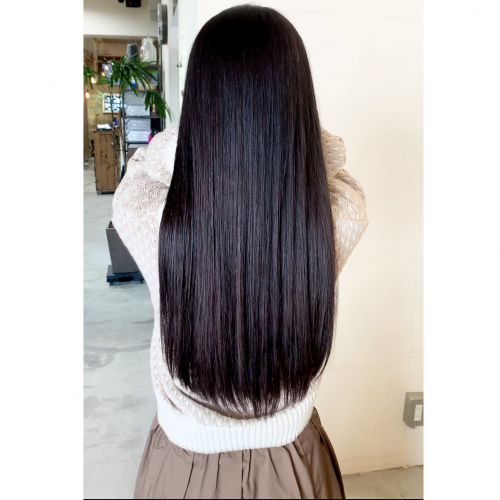 【美髪ストレートコース】カット+縮毛矯正+濃厚プレミアムトリートメント+超音波ケア