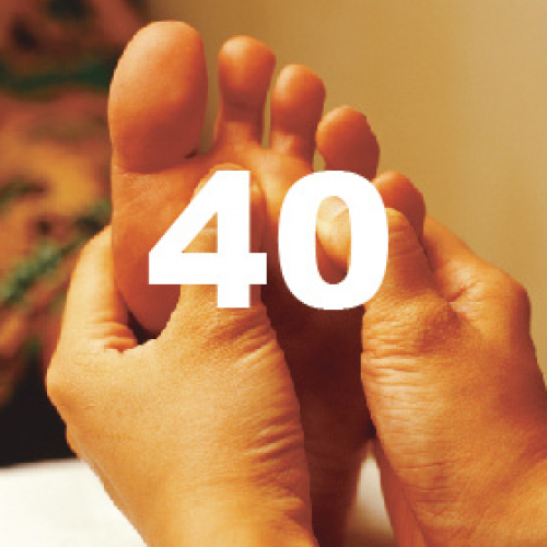 《当日予約可》足つぼ健康法40分　足極上コース