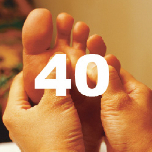 《当日予約可》台湾式足つぼ健康法40分　足極上コース