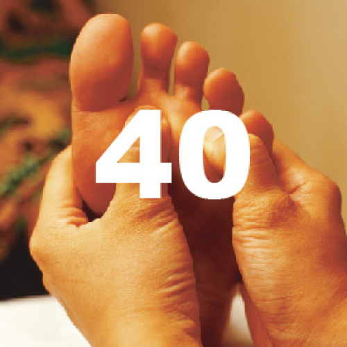 《当日予約可》台湾式足つぼ健康法40分　足極上コース