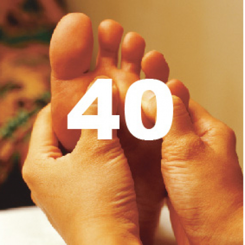 《当日予約可》台湾式足つぼ健康法40分　足極上コース