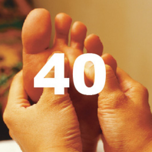 《当日予約可》台湾式足つぼ健康法40分　足極上コース